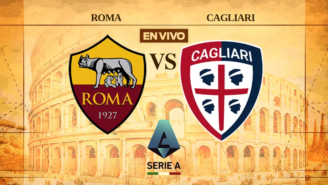 Roma vs Cagliari Serie A Jornada 24