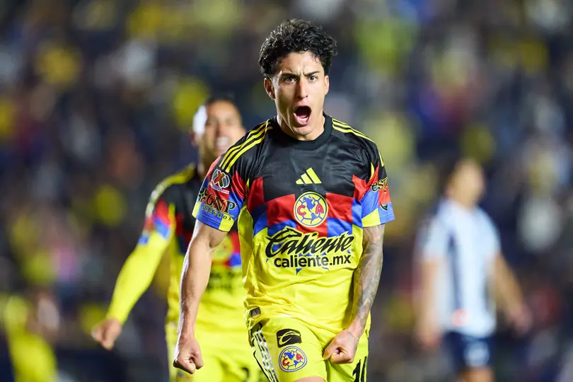 Zendejas celebra su gol ante Rayados | MEXSPORT