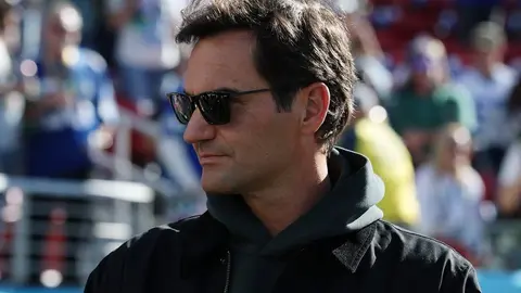 Roger Federe asistió al estadio | x