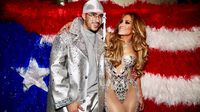 Jennifer Lopez muestra su apoyo a Bad Bunny previo al medio tiempo del Super Bowl