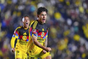 Alejandro Zendejas celebra su gol con Américan | IMAGO 7
