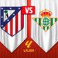 Atlético de Madrid vs Real Betis: ¿Dónde y a qué hora ver el juego de la J23 de LaLiga?