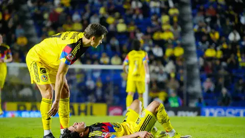 Alejandro Zendejas tras sufrir golpe vs Rayados I IMAGO7