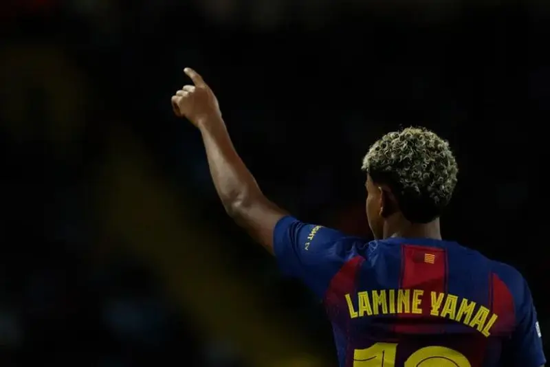 Yamal rompió el récord de Kylian Mbappé | AP