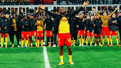 Allan Saint-Maximin dedica palabras a la afición del Lens: "Me han brindado un apoyo tremendo"