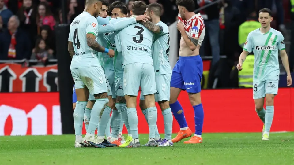 Betis celebra gol al Atleti | AFP