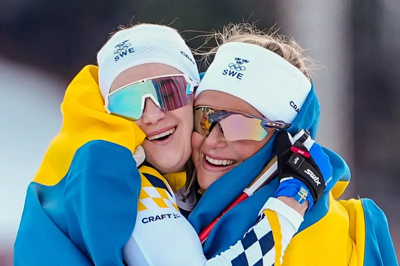 Frida Karlsson y Ebba Andersson, Milano Cortina 2026 | AP