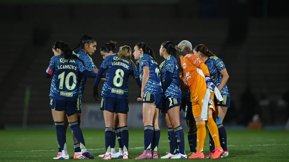 Jugadoras de América durante el partido contra FC Juárez en la Jornada 6 del Clausura 2026 | IMAGO 7