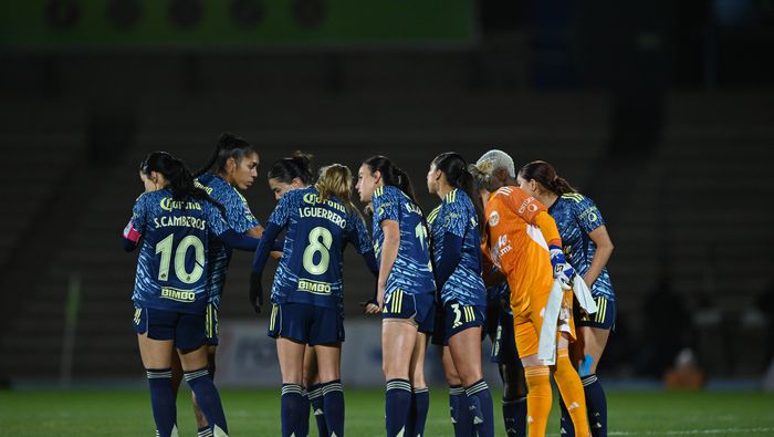 Jugadoras de América durante el partido contra FC Juárez en la Jornada 6 del Clausura 2026 | IMAGO 7