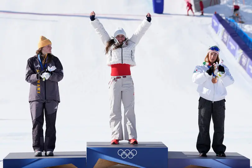 Breezy Johnson ganó oro en la prueba de descenso de esquí alpino femenino | AP