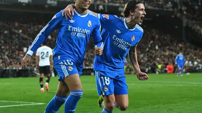 Real Madrid vence a Valencia con Mbappé marcando nuevamente