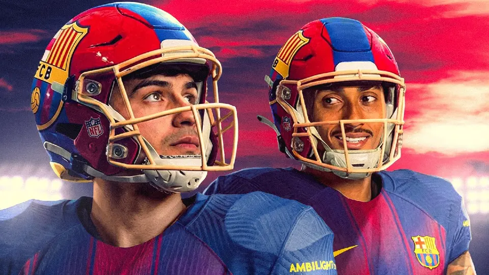 Barcelona se unió al Super Bowl | x @fcbarcelona