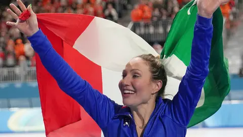 Francesca Lollobrigida, Milano Cortina 2026 | AP