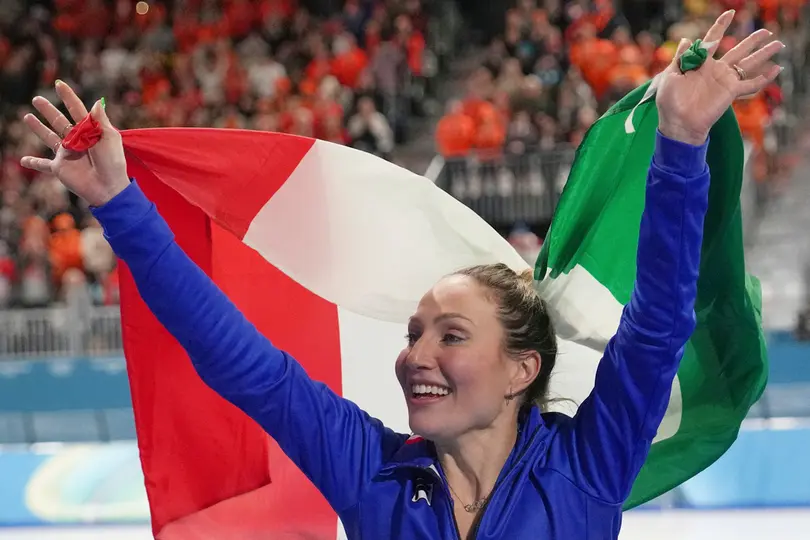 Francesca Lollobrigida, Milano Cortina 2026 | AP