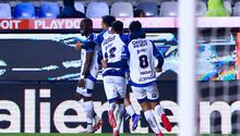 Pachuca sufre, pero se impone a Puebla y ya es cuarto en el CL26