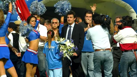 Rubén Omar Romano en el Estadio Azul Liga MX 2005 I MEXSPORT