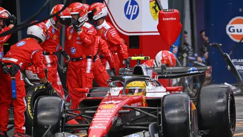 Lewis Hamilton en el Gran Premio de Australia | AP