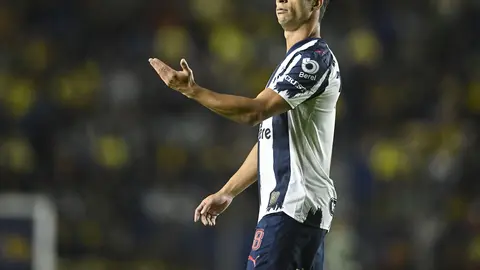 Óliver Torres, de Rayados, en partido del Clausura 2026 ante América | IMAGO7