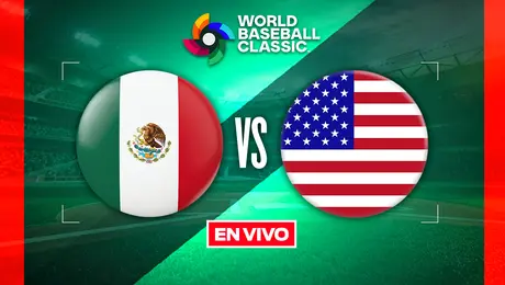 México vs Estados Unidos Clásico Mundial de Beisbol Primera Ronda