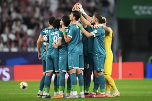 Jugadores de la Selección de Iraq previo a su participación en la Copa Árabe 2025 | GROSBY GROUP