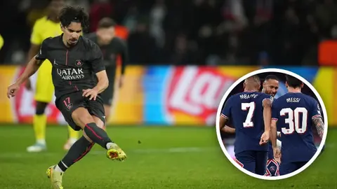 Vitinha reveló lo difícil que fue compartir vestidor con Mbappé, Messi y Neymar: ‘No corren’