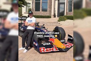 El 'regalo' de Red Bull a Frankie Muniz | CAPTURA