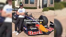 El 'regalo' de Red Bull a Frankie Muniz | CAPTURA