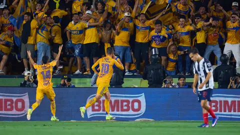 Gignac celebrando su gol con Tigres I IMAGO7