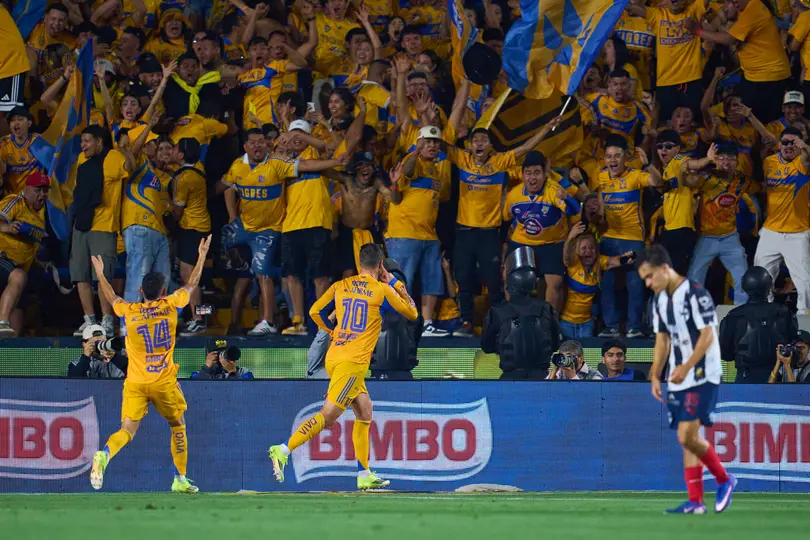 Gignac celebrando su gol con Tigres I IMAGO7