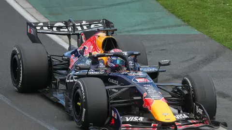 Max Verstappen a bordo del RB22 en el GP de Australia | AP