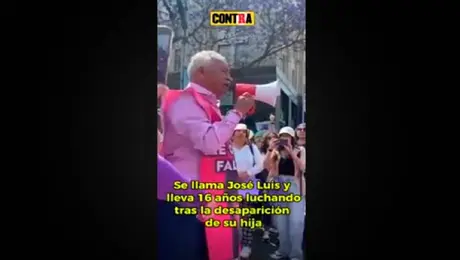 Un Año Más En El Que José Luis Marcha Exigiendo La Aparición De Su Hija. Agradece A Las Mujeres Que Siguen Alzando La Voz Y Pide Al Gobierno Más Seguridad.