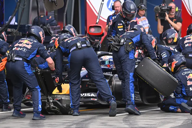 Max Verstappen a bordo del RB22 en el GP de Australia | AP