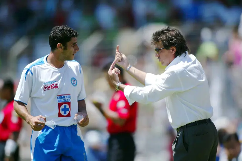 Rubén Omar Romano como entrenador de Cruz Azul en 2005 I MEXSPORT