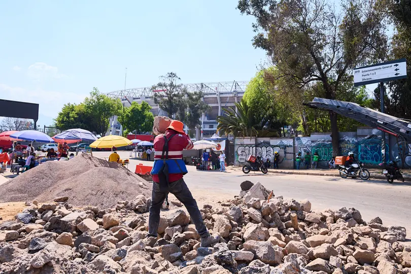 El Estadio Banorte aún tiene mucho trabajo por hacer | MEXSPORT