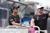 Cadillac, en problemas: Checo Pérez se pega con Lawson; Bottas, fuera del GP de Australia