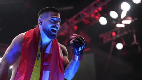 Ilia Topuria, peleador de la UFC I AP