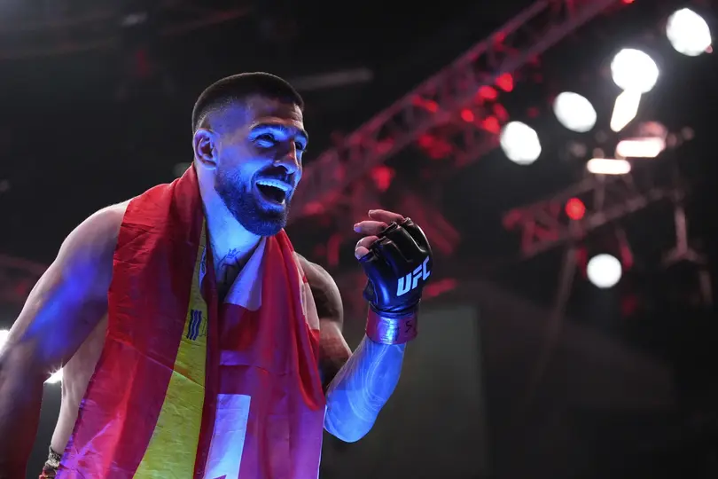 Ilia Topuria, peleador de la UFC I AP