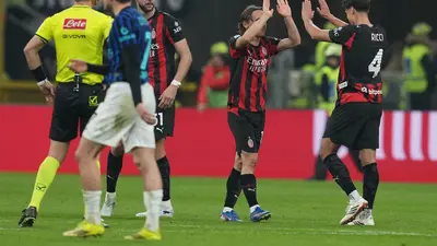 ¡Milán es rossonera! Por primera vez en 15 años Milan venció al Inter en los dos derbis de la temporada