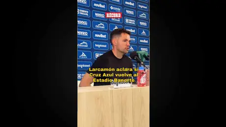 ¿Cruz Azul vuelve al Azteca? Esto dijo Larcamón sobre el Estadio Banorte