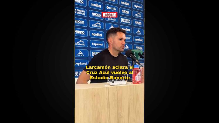 ¿Cruz Azul vuelve al Azteca? Esto dijo Larcamón sobre el Estadio Banorte