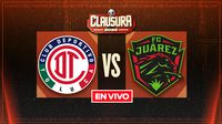 TOLUCA VS FC JUÁREZ | RÉCORD
