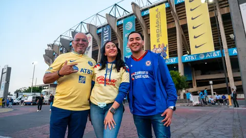 Afición de América y Cruz Azul en el Estadio Banorte antes de su renovación | IMAGO 7