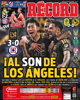 Portada RÉCORD 08 abril 2026