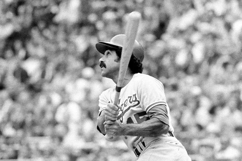 Davey Lopes como jugador de los Dodgers | AP