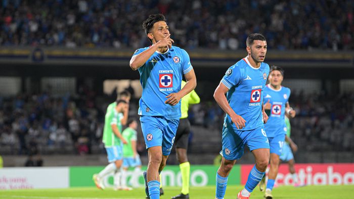 Ángel Sepúlveda en celebración ante Seattle Sounders en 2025 en la Concachampions | MEXSPORT