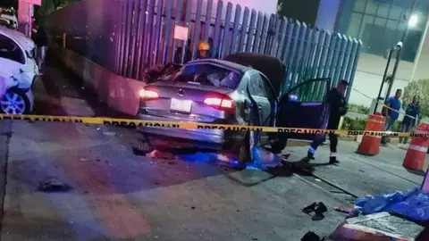 Familiares de pacientes fueron arrollados mientras esperaban noticias en el hospital./ RS