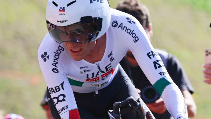 Isaac del Toro en la Etapa 1 de la Itzulia | MEXSPORT