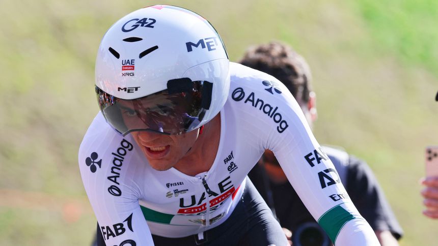 Isaac del Toro en la Etapa 1 de la Itzulia | MEXSPORT