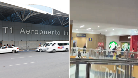 VIDEO: AICM presenta goteras y encharcamientos en la remodelada Terminal 1