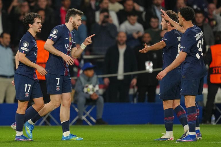 Victoria del PSG sobre el Liverpool en la Ida de los Cuartos de Final de la Champions League | AP